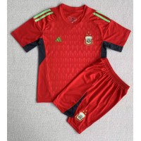 Argentina Keeper Bortedraktsett Barn VM 2022 Kortermet (+ Korte bukser)